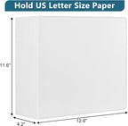 CIXILDTS 4-Inch 3 Ring Binder, Standard 4" Slant-D Ring Binder Fit Letter Size - Image 2