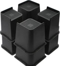 MXMZHXU Bed Risers 2 inch, 3 inch, 4 inch, 6 inch or 8 inch Heavy Duty by MXMZHXU