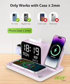 Acer 7-in-1 Wireless Charging Station - 30W Fast Wireless Charger - Image 8