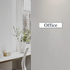 2" x 8" Personalized Office Aluminum Name Plates, Custom Elegant Name Plates - Image 7