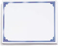 PaperDirect Blue on White Classic Specialty Certificates, 8½ x11, Foil Accents by PaperDirect