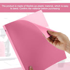 Henoyso 16 Pcs 3 Ring Binder 0.5 Inch Round Fits Letter Size 8.5'' x 11'' Paper - Image 3
