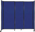 Versare Straightwall Sliding Portable Wall Partition | Freestanding Office by VERSARE