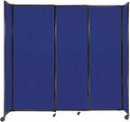 Versare Straightwall Sliding Portable Wall Partition | Freestanding Office by VERSARE