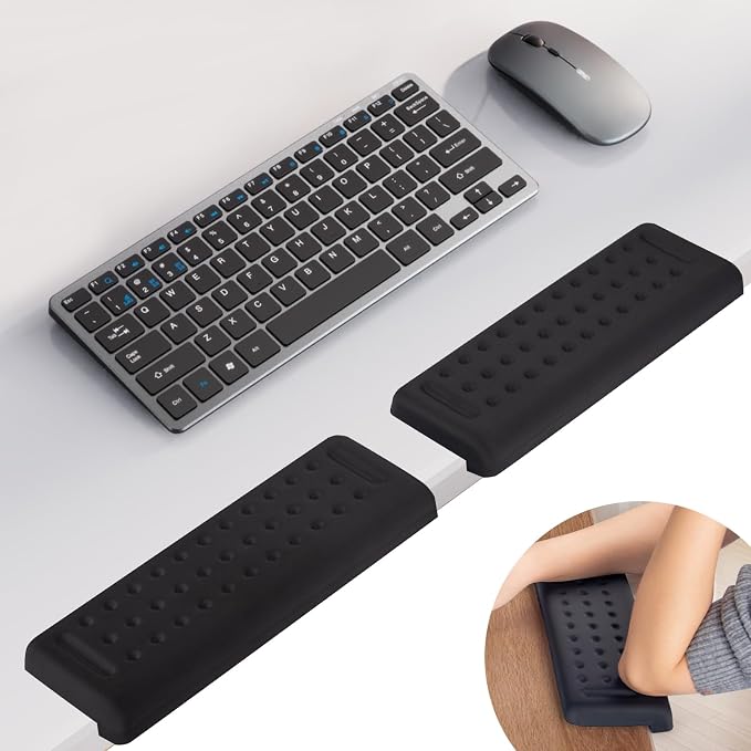 2 Pack L-Shaped Arm Rest for Desk, Ergonomic Elbow Pads by Unknown