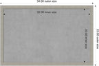 Amanti Art Grey Framed Magnetic Board 22x34 Large Vision Board - Image 3
