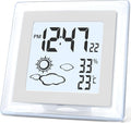VOILEIPAGI Small Clock Digital Battery Operated Alarm Clock by VOILEIPAGI