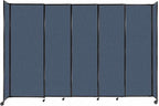 Versare Straightwall Sliding Portable Wall Partition | Freestanding Office by VERSARE