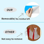 STARLIBOO 3"X5" Rectangle Colored Labels, Removable Moving Labels - Image 3
