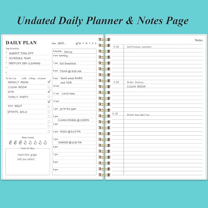 Daily Planner Undated - Image 3