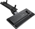 Cartmay Keyboard Tray Under Desk, 25x9.84'' Large Slide Out Swivel Tilt by Cartmay+Home+%26+Office+Product