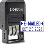 ZIGEL D50 Date Stamp with E-MAILED by ZIGEL