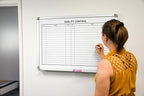 Quality Control Whiteboard 36" x 24" - Image 4
