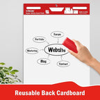 VISCOO Thickened Sticky Easel Pad, 20 x 23 Inches Large Chart Paper - Image 7