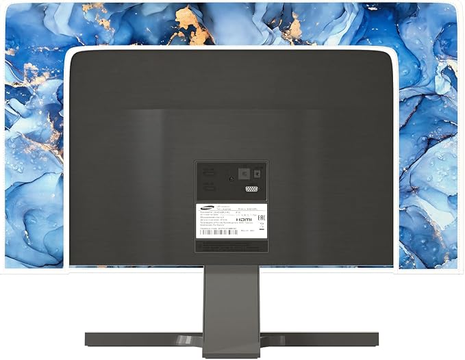 Baocicco Navy Blue Gold Marble Waterproof TV Dust Cover 65 Inch Creative - Image 5