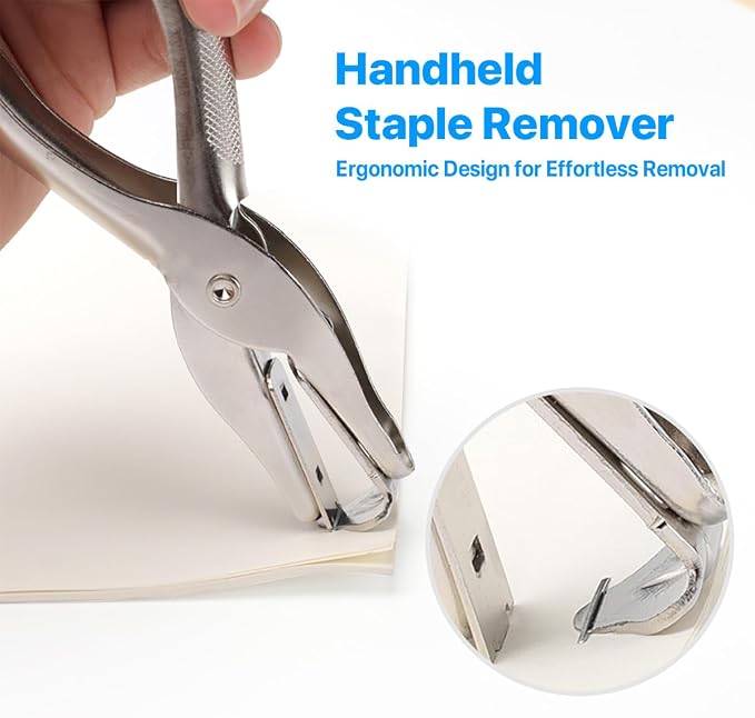 Heavy-Duty Stainless Steel Staple Remover - Image 2