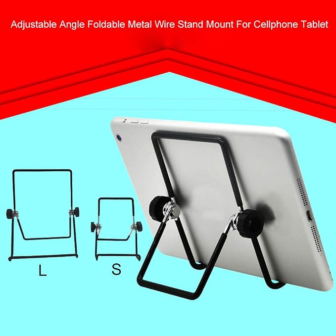 CATHATRR Holder 180° Adjustable Angle Foldable Metal Stand Mount - Image 4
