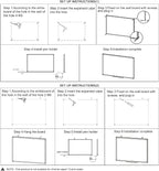 XIWODE Large 36x60 Inch Magnetic Dry Erase Whiteboard - Image 8