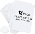 ToLanbbt 12 Pack White Foam Board, Displaying by ToLanbbt