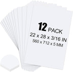 ToLanbbt 12 Pack White Foam Board, Displaying by ToLanbbt