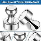 LOVIMAG Fridge Magnets 50 Pcs Refrigerator Whiteboard Small Strong Magnet - Image 4