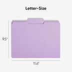 Smead Standard File Folders, 1/3-Cut Tabs, Letter Size - Image 2