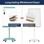 TSJ OFFICE Rolling Whiteboard Standing - Image 4