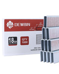 DEWBIN 18 Gauge Narrow Crown Staples, 1000 Cts 5/8-Inch 18GA Heavy Duty by DEWBIN