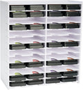 Krafetto 26 Grids Ink Pad Storage Rack, Wall-mountable Stamp Pad Organizer by Krafetto