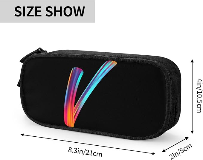 Pazacon Cute Initial Pencil Case - Image 2