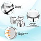 GOOLADA 56Pack Small Fridge Magnets, Neodymium Refrigerator Magnets - Image 4