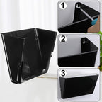 Colarr 8 Pcs Wall File Holder Organizer Plastic Wall Mount Mail Organizer - Image 7