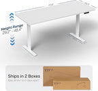 VIVO Electric 71 x 30 in Standing Desk, Memory Height Adjustment, 1B Series - Image 3