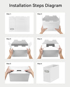 Oterri Cardboard File Organizer Box - Image 6