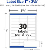 Avery Easy Peel Printable Address Labels - Image 6