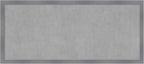 Amanti Art Grey Framed Magnetic Board 22x50 Oversize Vision Board by AmantiArt