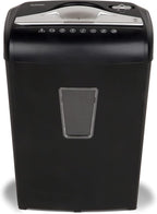 Aurora High-Security 8-Sheet Micro-Cut Paper Credit Card Shredder Black - Image 6