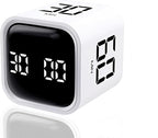 Digital Cube Pomodoro Timer Desk Rechargeable Productivity Timer 5/10/30/60min by Teknoluzor