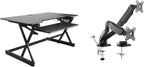Rocelco 40" Height Adjustable Standing Desk Converter by Rocelco