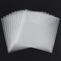 10PCS Large Stamp & Dies Storage Pockets Transparent Plastic Seal Bags Storage by Briartw
