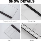 2pcs Office Desk Accessories Monitor Memo Board Computer Message Board Office - Image 3