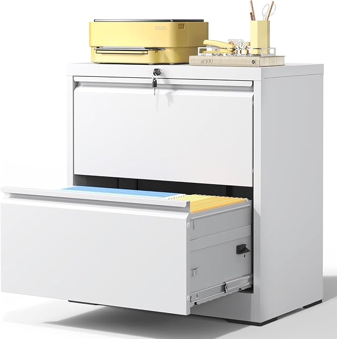 2 Drawer Lateral File Cabinet by YUKIMO