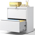 2 Drawer Lateral File Cabinet by YUKIMO