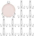 LonlyEagle 12 Pack 7 Inch Clear Plastic Easels or Stand/Plate Holders to by LonlyEagle