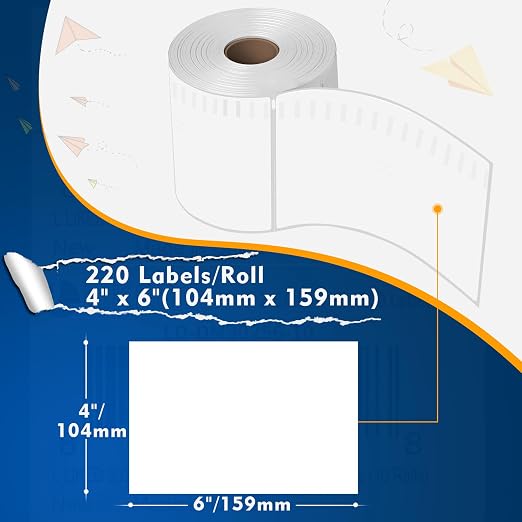 L LIKED 2200 4x6 Thermal Shipping Labels Direct Thermal Printer Labels - Image 3