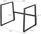 Rocelco 40" Large Height Adjustable Standing Desk - Image 5
