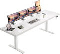 OffiGo 79 Inch Executive Electric Standing Desk, Height Adjustable Desk by OfficeGo-ForHomeOfficeWork
