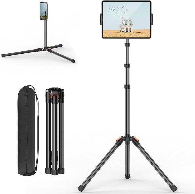 XXZU 72in Tablet Floor Stand Tripod, Tablet Stand Floor by XXZU