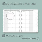 POPRUN Planner 2025-2026 Academic Weekly Calendar - Image 4