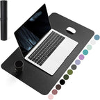 YSAGi Non-Slip Leather Desk Pad, Waterproof Laptop Computer Desk Keyboard Mat by YSAGi